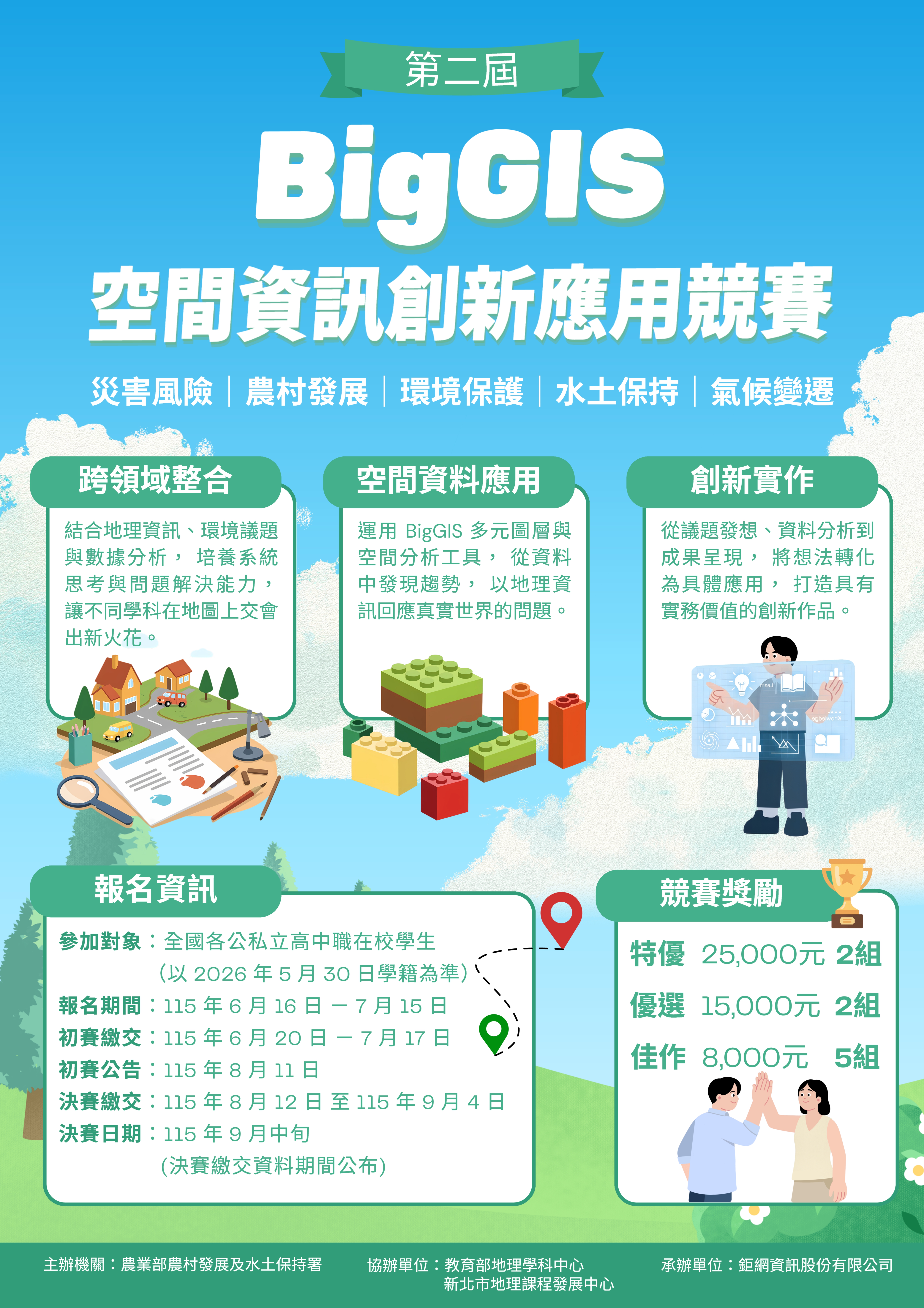 BigGIS競賽海報